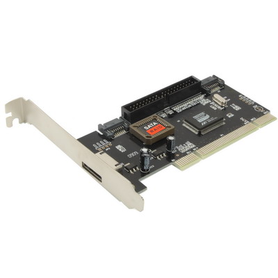 PCI SATA/IDE Controller Card with eSATA - Click Image to Close